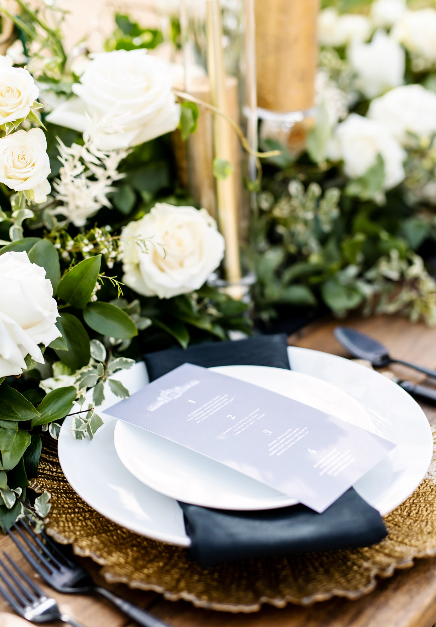 Black White and Gold A Classic Wedding Palette Monika Normand Creative LLC