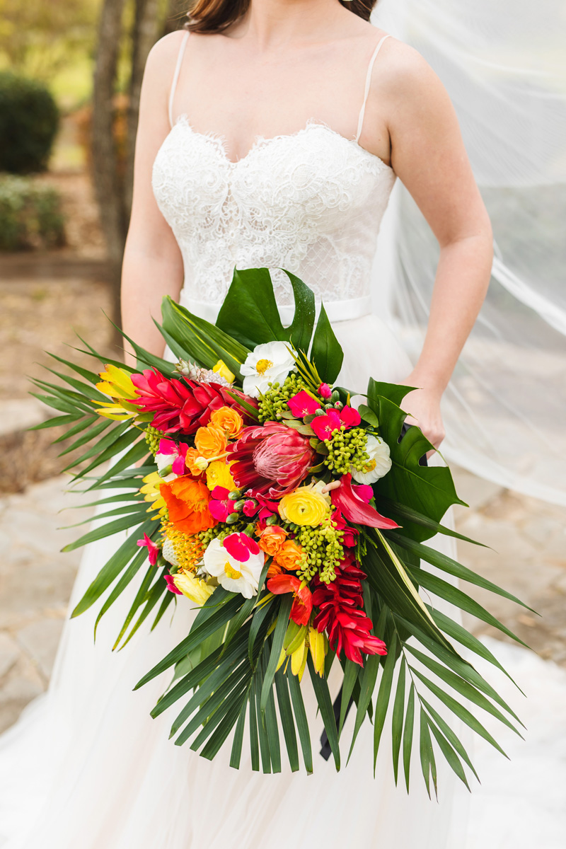 Tropical Wedding Palette The Dallas Oasis
