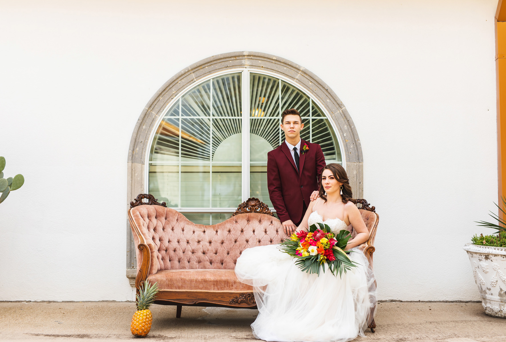 Tropical Wedding Palette The Dallas Oasis