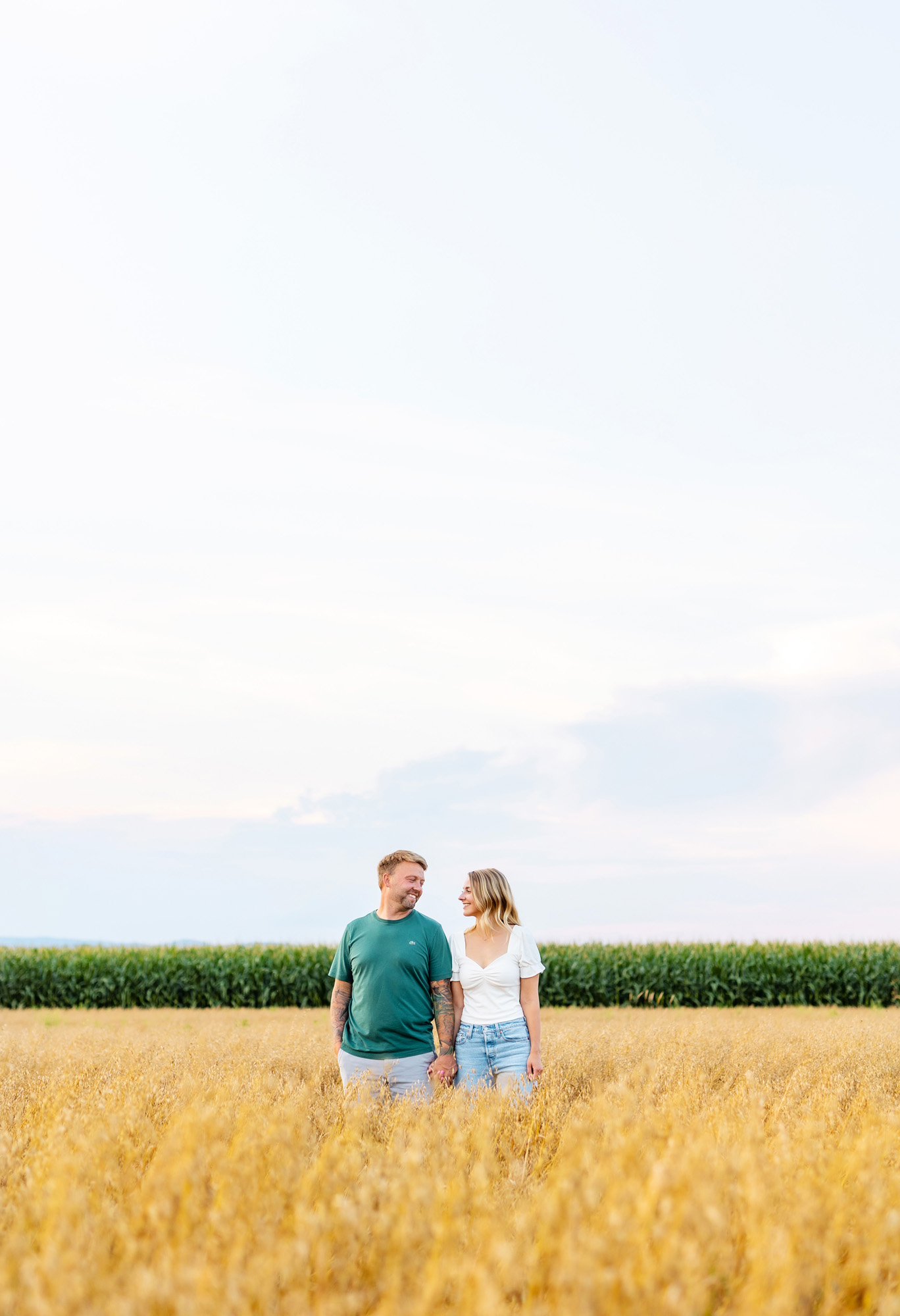 Northampton Hayfield Couples Session