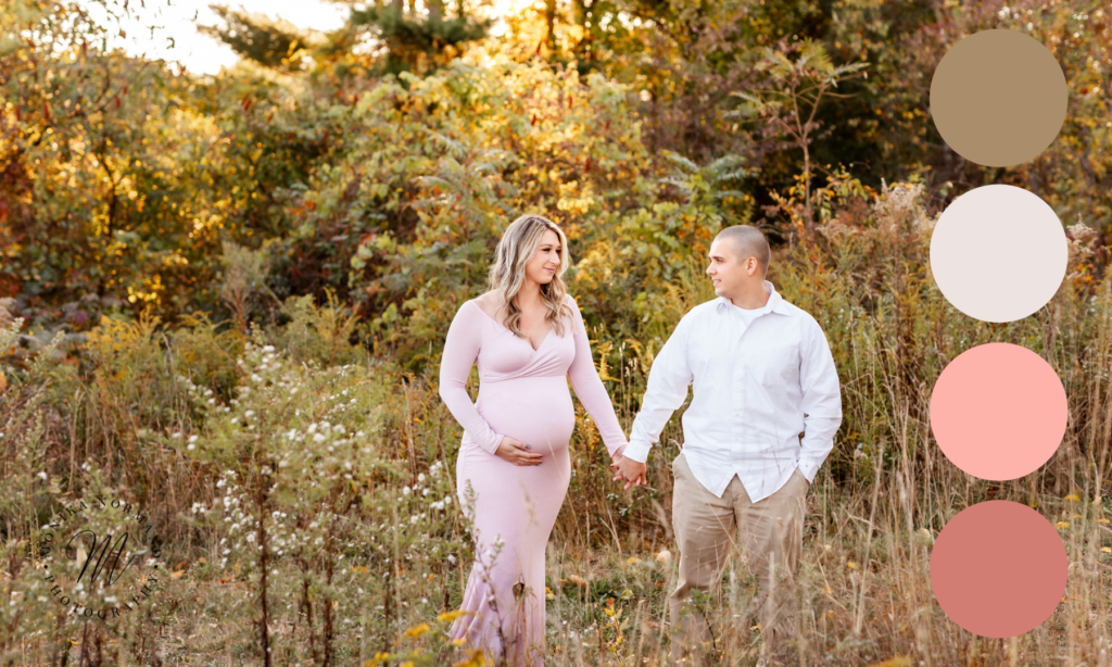 Family session outfit ideas color palette