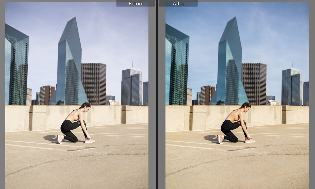 How to edit photos in direct sunlight in lightroom