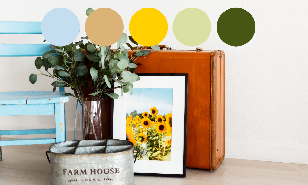 Sunflower Yellow Color Palette