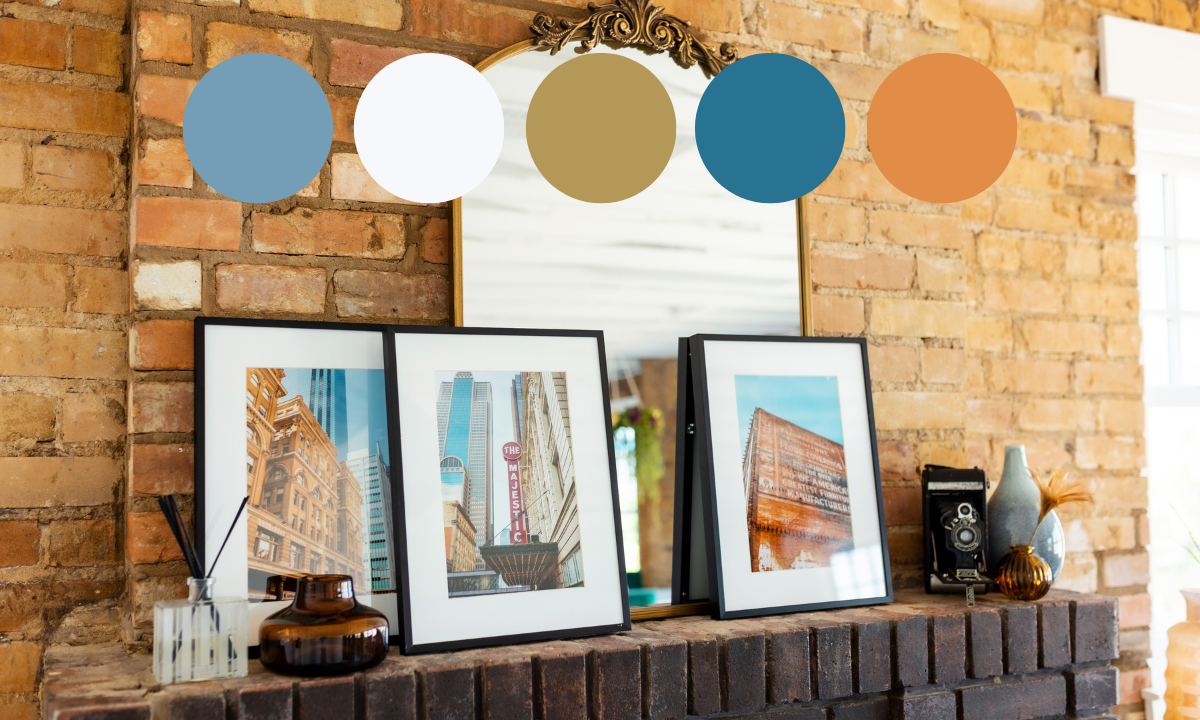 Dallas Travel Inspired Color Palettes