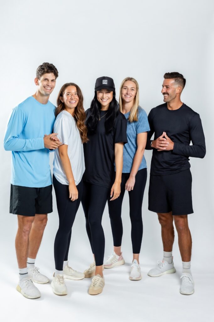 dallas commercial photographer takes photos for athletic brand